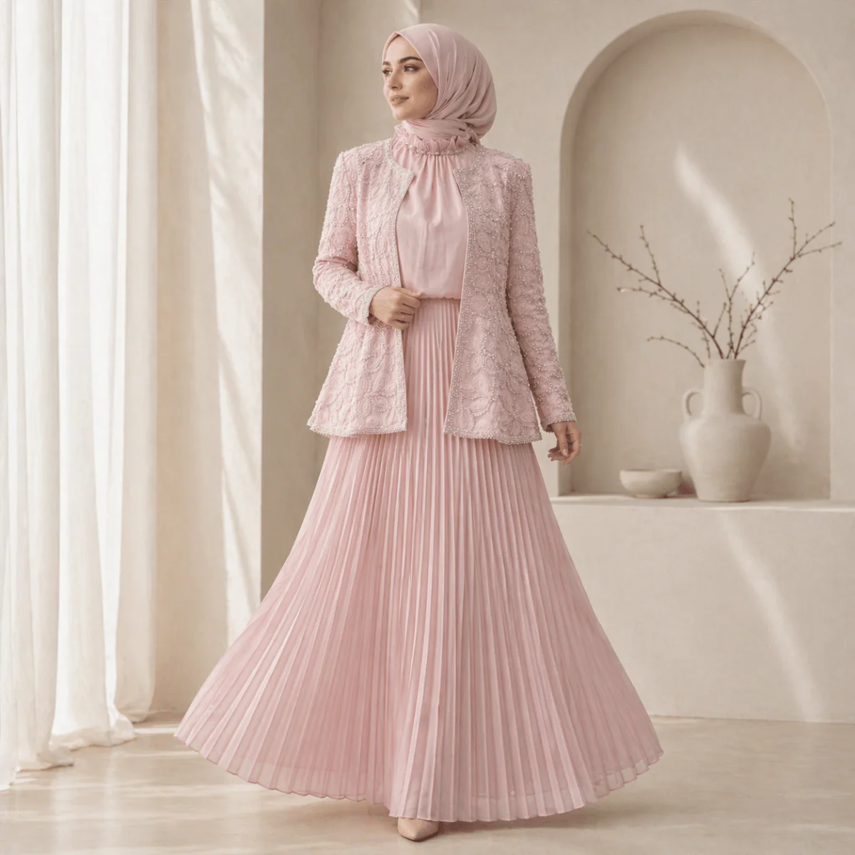 Embroidered Abaya